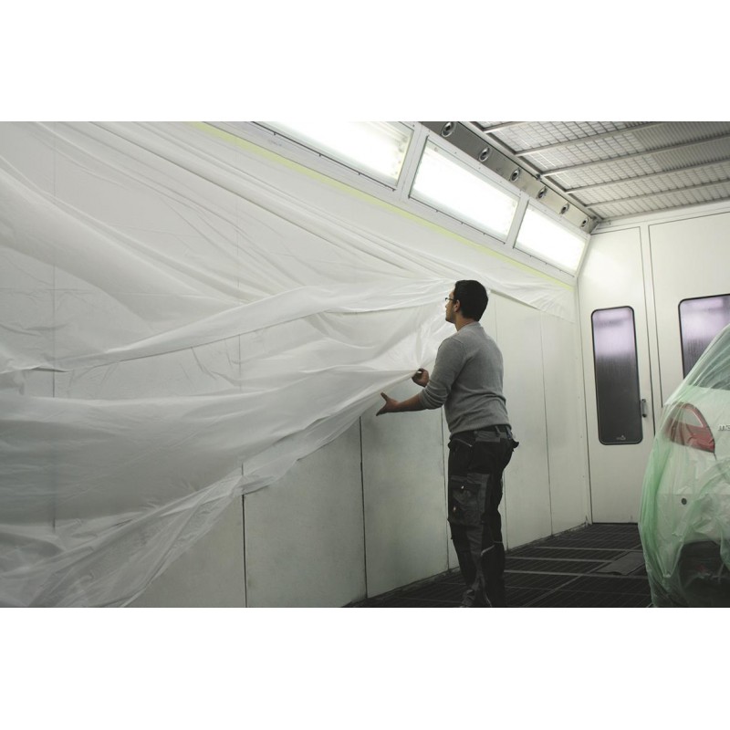 FILM PROTECTOR CABINA PINTURA 2,6 M X 200 M