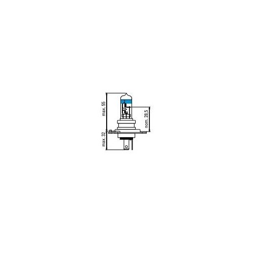 50440XNU LAMPARA MEGALIGHT ULTRA H4+130 - 2 UN