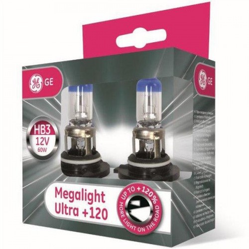 53810NU LAMPARA MEGALIGHT ULTRA HB3+120 - 2 UN