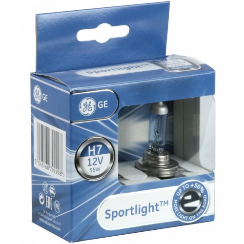 58520SPU LAMPARA SPORTLIGHT H7 +50 - 2 UN