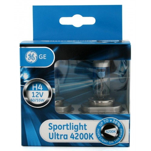 50440SBU LAMPARA SPORTLIGHT ULTRA \"XENON LOOK\" H4 +30 4200K - 2 UN