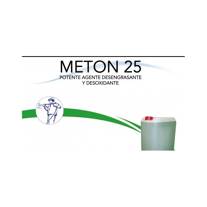 DESENGRASANTE - DESOXIDANTE METON 25 - 25 L