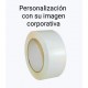 CINTA ADHESIVA EMBALAR PVC BLANCA PERSONALIZADA 128X50 m