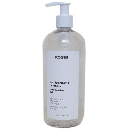 GEL HIGIENIZANTE DE MANOS CON ALCOHOL KOSEI - 500 ml