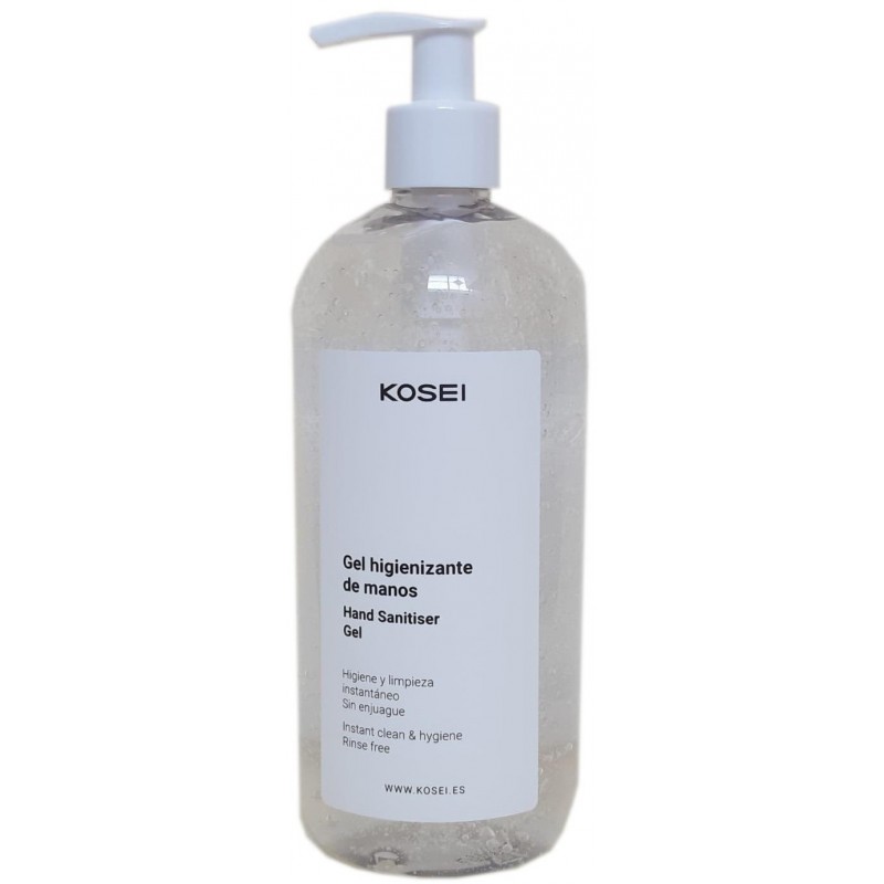 GEL HIGIENIZANTE DE MANOS CON ALCOHOL KOSEI - 500 ml