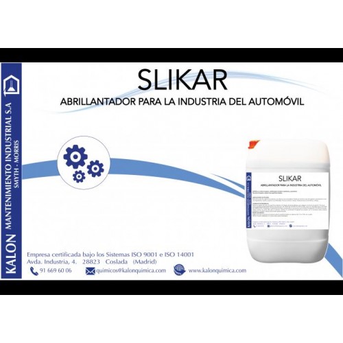 ABRILLANTADOR VINILO SLIKAR - 25 L