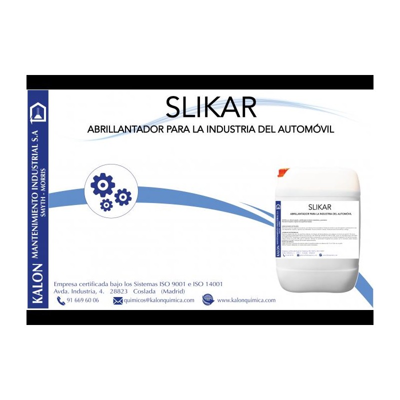 ABRILLANTADOR VINILO SLIKAR - 25 L