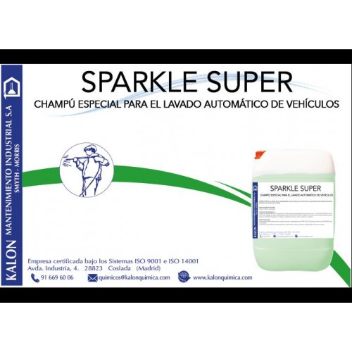 CHAMPU SPARKLE SUPER - 25 L