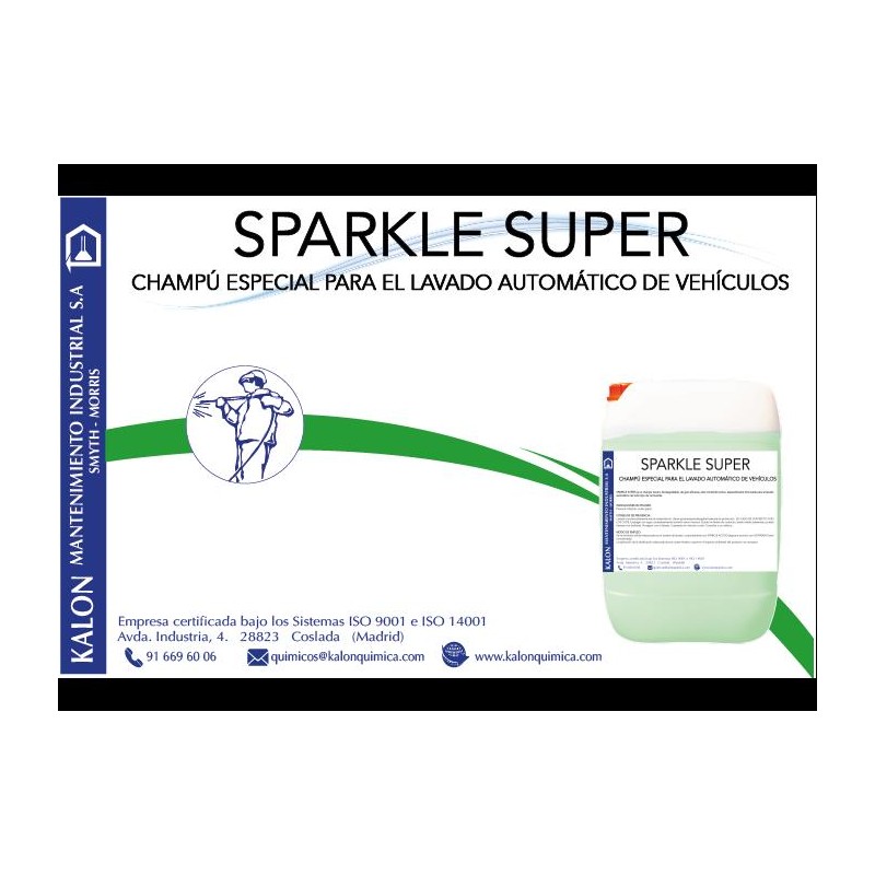 CHAMPU SPARKLE SUPER - 25 L