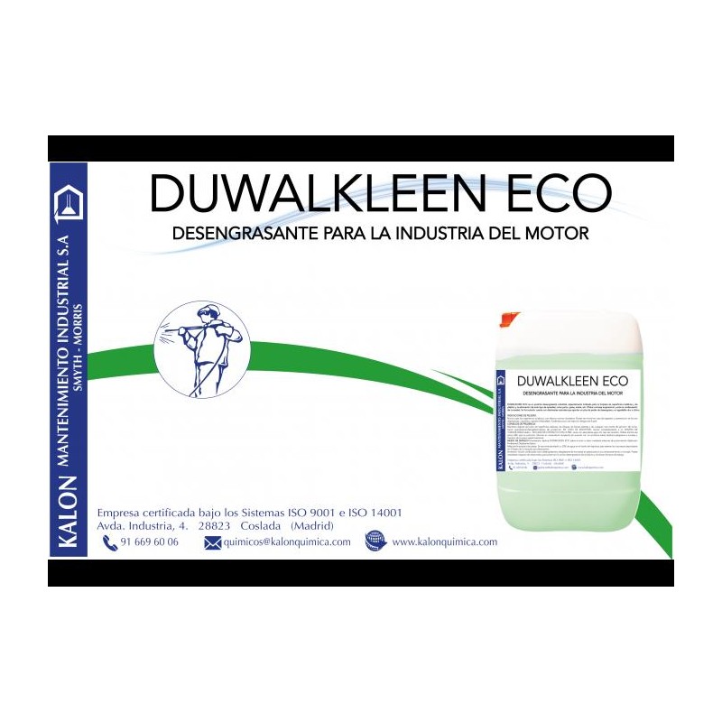 LIQ. LAVADORA DUWALKLEEN ECO - 25 L