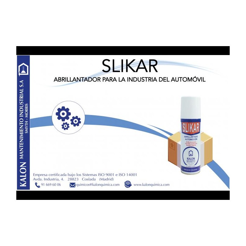 ABRILLANTADOR VINILO SLIKAR AEROSOL - 400 cc